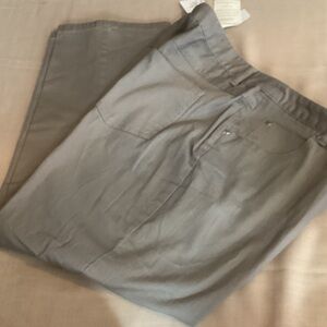 CJ Banks Men's Light Gray Chinos